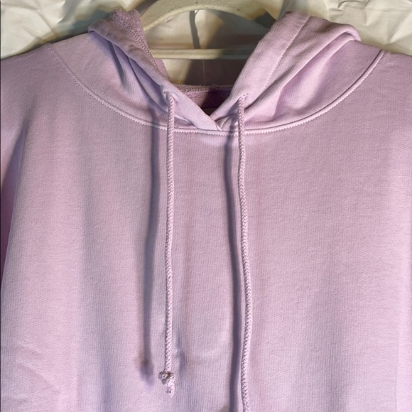 Ae Fleece Oversized Side Slit Hoodie 